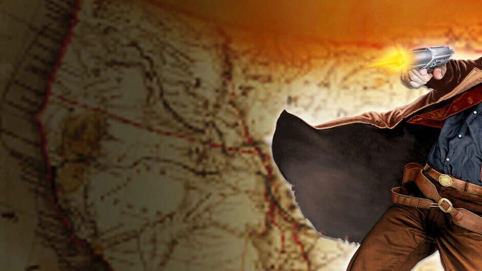 Wanted Guns: Gold. Greed. Gunfire banner