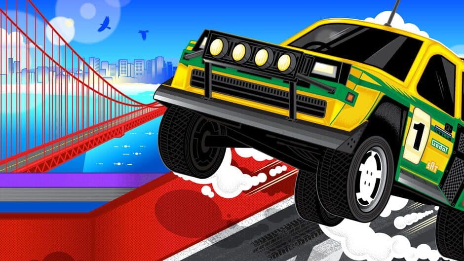 Parking Garage Rally Circuit banner