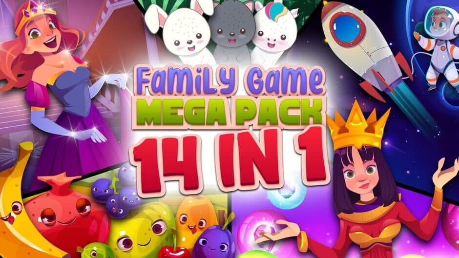 Family Game Mega Pack 14 in 1 banner