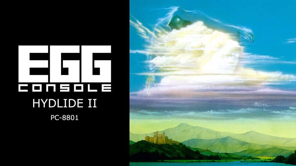 EGGCONSOLE HYDLIDE II PC-8801 banner