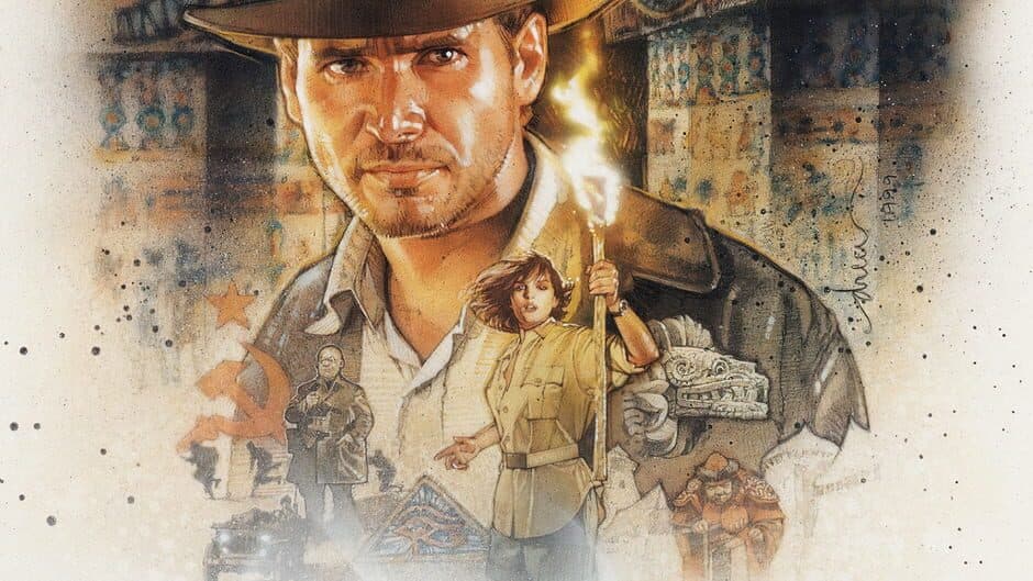Indiana Jones and the Infernal Machine banner