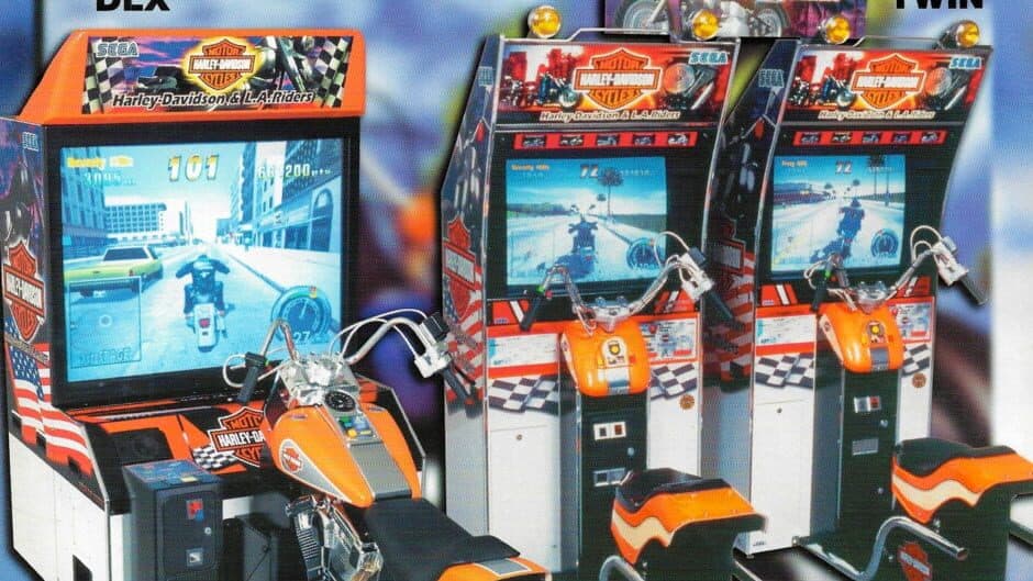 Harley-Davidson & L.A. Riders banner