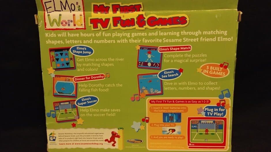 Sesame Street: Elmo's World banner