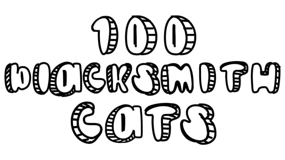 100 Blacksmith Cats banner