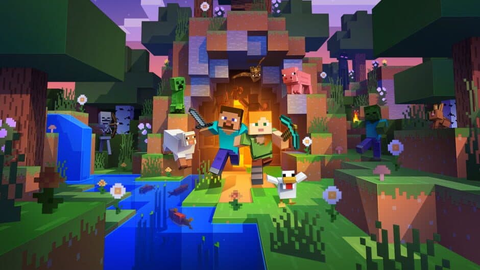 Minecraft banner