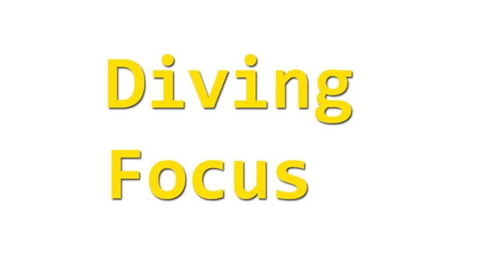 Diving Focus banner