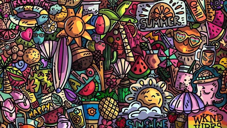100 Summer Cats banner