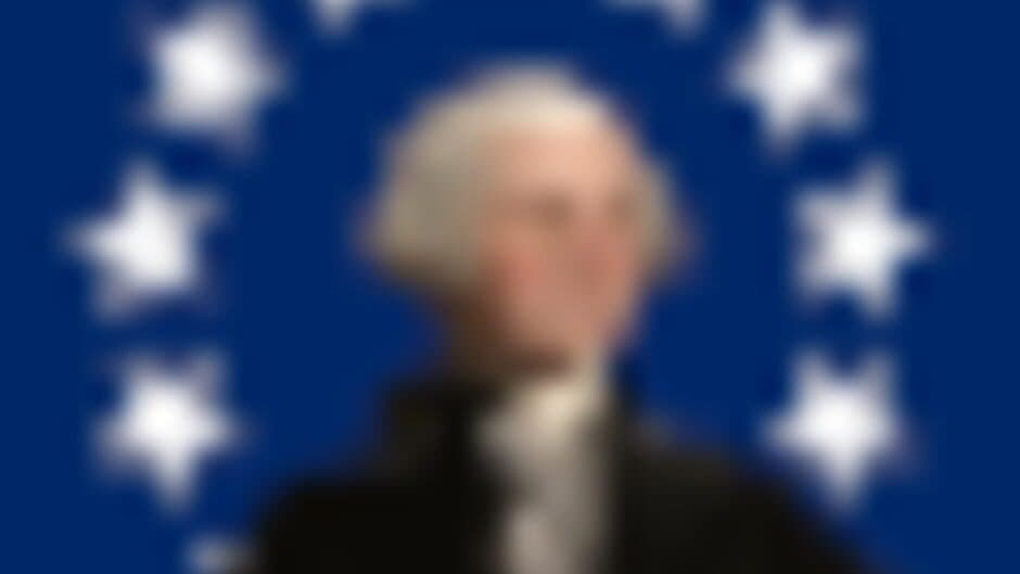 Important People of History: Presidents - George Washington banner