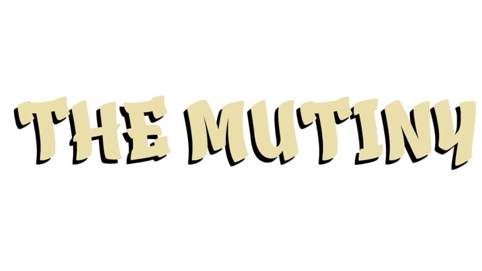 The Mutiny banner