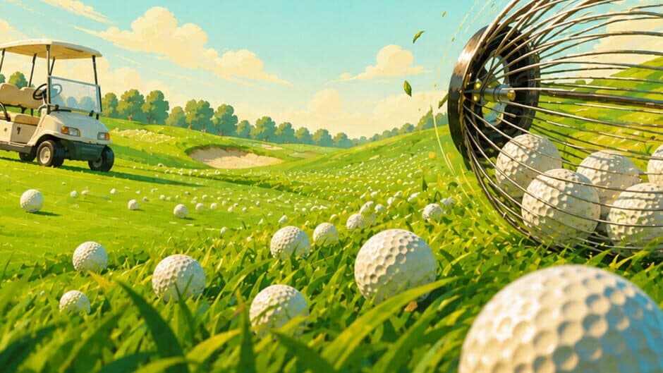 Ball Picker: Clean Up the Golf Yard banner