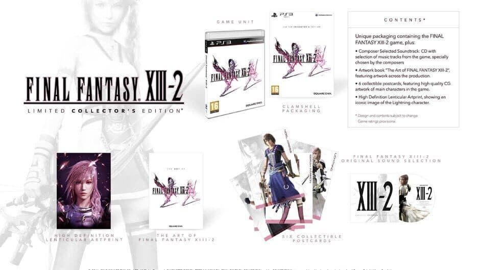 Final Fantasy XIII-2: Limited Collector's Edition banner