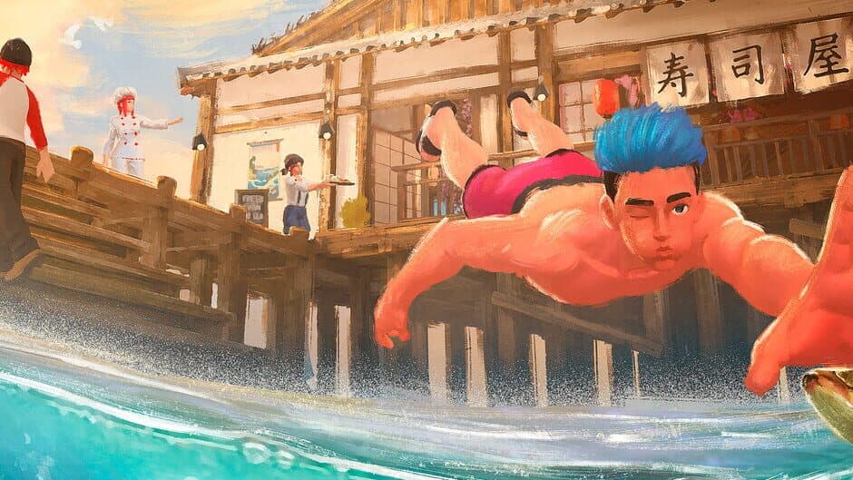 Deep Blue Sushi banner