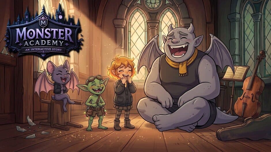 Monster Academy: An Interactive Story banner