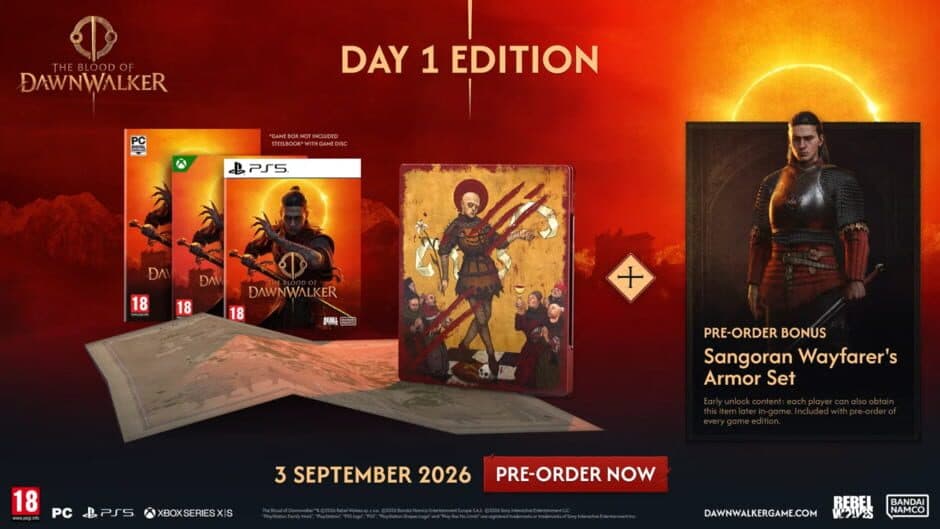 The Blood of Dawnwalker: Day 1 Edition banner