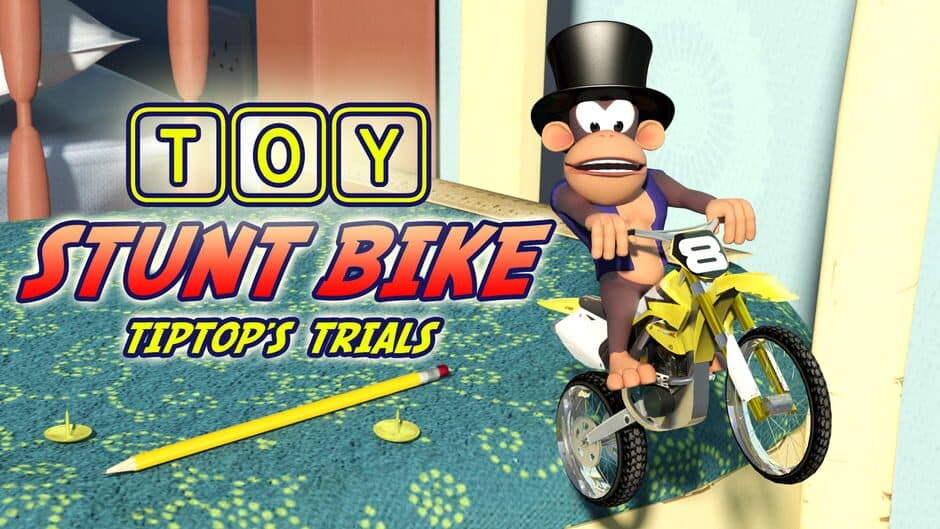 Toy Stunt Bike: Tiptop's Trials banner