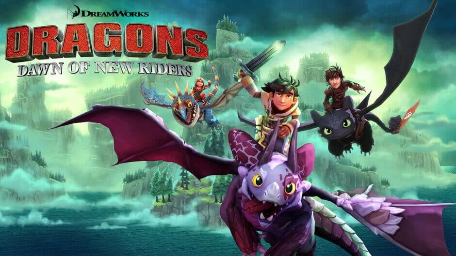 DreamWorks Dragons: Dawn of New Riders banner