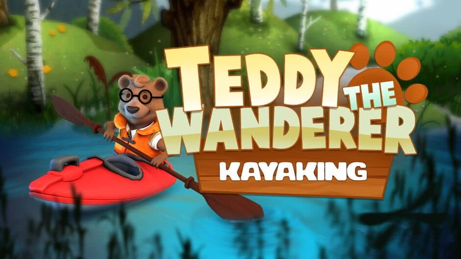 Teddy the Wanderer: Kayaking banner