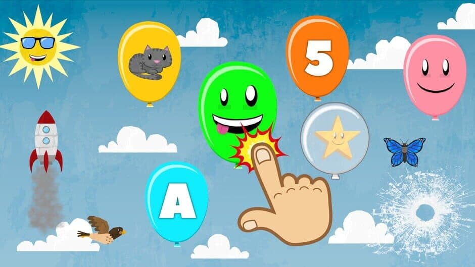 Balloon Pop for Toddlers & Kids: Learn Numbers, Letters, Colors & Animals banner