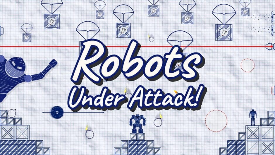 Robots under attack! banner