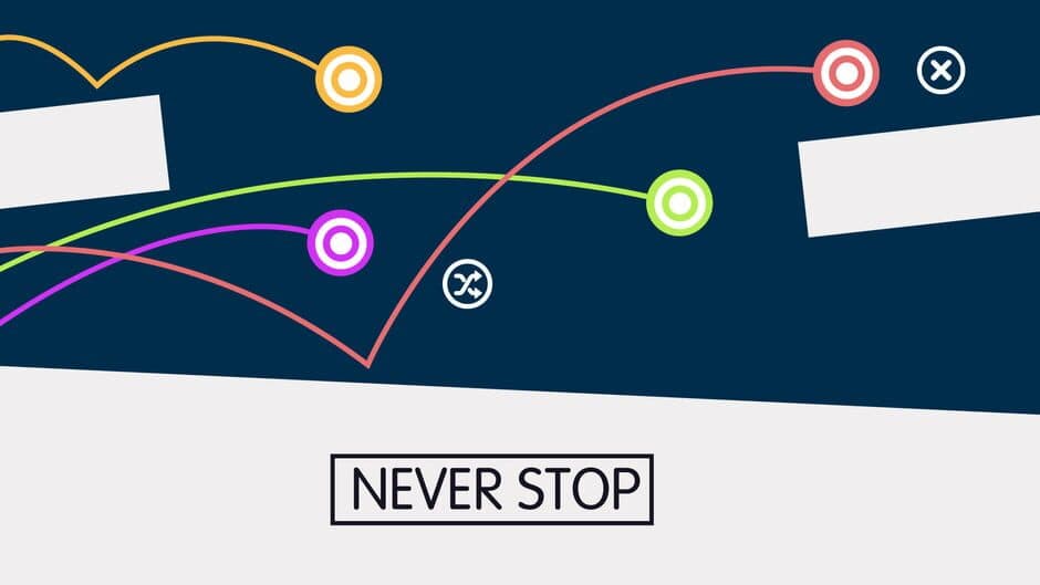 Never Stop banner
