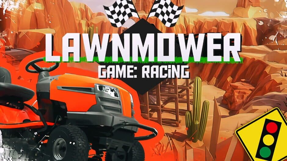 Lawnmower Game: Racing banner