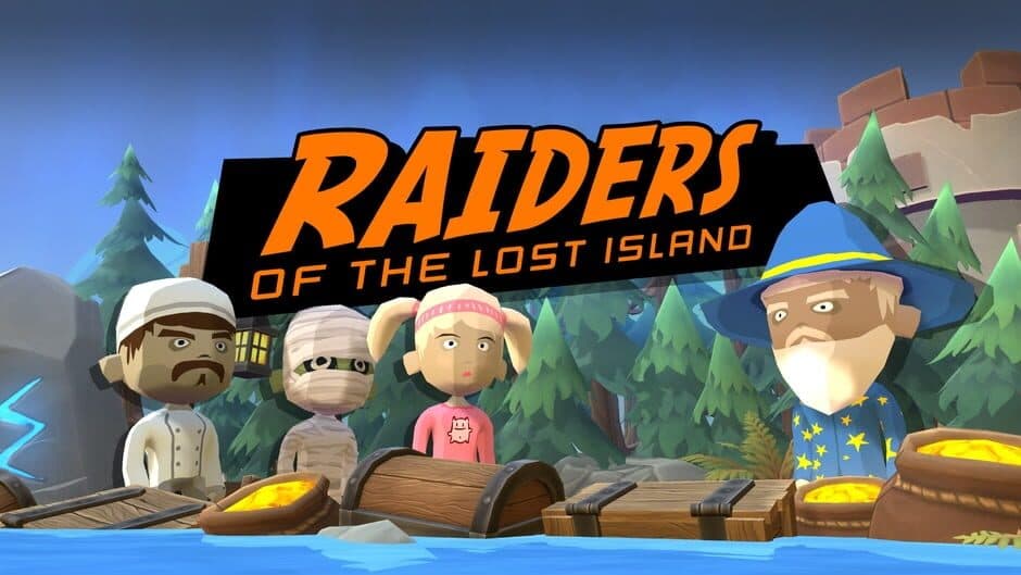 Raiders of the Lost Island banner