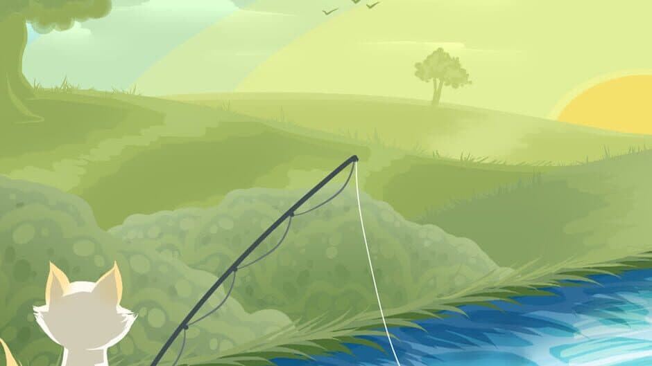 Cat Goes Fishing banner