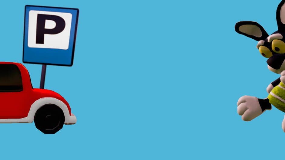 Bunny Parking banner