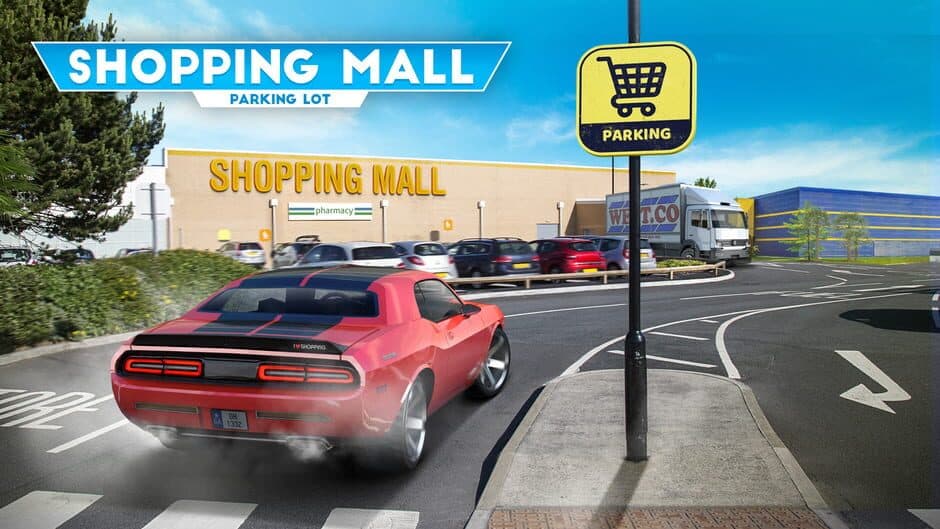 Shopping Mall Parking Lot banner